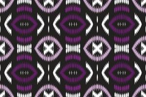 vetor étnico ikat batik têxtil padrão sem costura design de vetor digital para impressão saree kurti borneo tecido borda escova símbolos designer de amostras