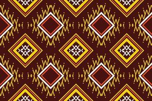 étnico asteca ikat padrão sem costura têxtil ikat fundo padrão sem costura design de vetor digital para impressão saree kurti borneo tecido aztec pincel símbolos amostras de algodão