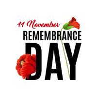 11 de novembro dia da lembrança vetor
