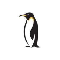 logotipo do animal pinguim vetor