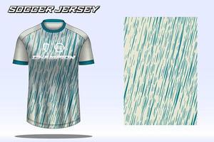 maquete de design de camiseta esportiva de camisa de futebol para clube de futebol 18