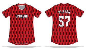 design de plano de fundo padrão uniforme esportivo vetor