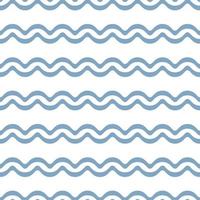 ondas azuis, padrão de vetor de listras geométricas, fundo abstrato de repetição