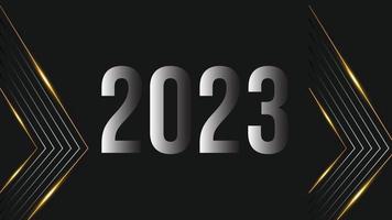 vetor de design de texto 2023