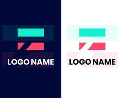 th th modelo de design de logotipo inicial vetor