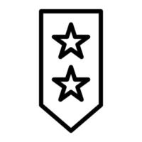 vetor de ilustração de distintivo e ícone do logotipo ícone da arma do exército perfeito.