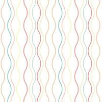 bonito padrão abstrato colorido, linhas onduladas verticais vetor
