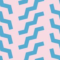 padrão chevron vetorial, fundo abstrato geométrico rosa e azul vetor