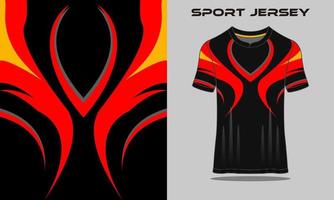 camiseta esportiva textura abstrata design de futebol para corridas de futebol jogos de motocross jogos de ciclismo vetor