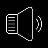ícone de vetor de áudio