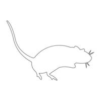 vetor de ilustração do ícone do mouse