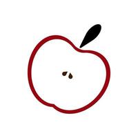 vetor de ilustração de ícone de maçã