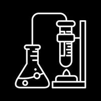 ícone de vetor de experimento