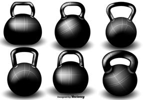 Conjunto de Bell Kettle Bell vetor