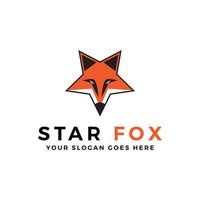 inspirações de logotipo star fox, internet, tecnologia, empresa de logotipo esportivo vetor