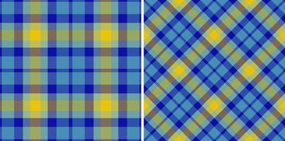 Fundo de tecido padrão do vetor tartan xadrez com uma verificação têxtil de  textura perfeita em cores pastel e escuras