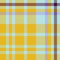 têxtil tartan sem costura. textura de tecido xadrez. fundo de verificação de padrão vetorial. vetor