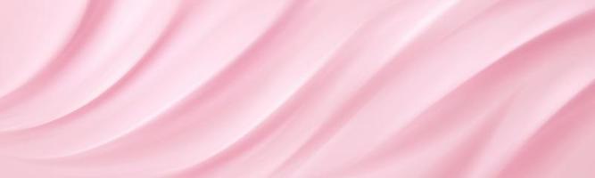 textura creme, fundo rosa de gel cosmético vetor