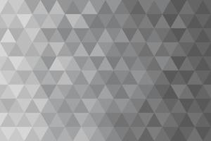 padrão de fundo abstrato de forma de triângulo gradiente cinza vetor