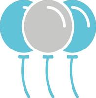 ícone de vetor de balões