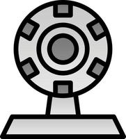 design de ícone de vetor de webcam