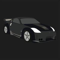 nissan fair lady 350z vetor