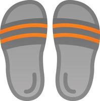 design de ícone de vetor de flip-flop
