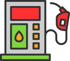 design de ícone de vetor de combustível
