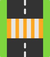 design de ícone de vetor de passagem para pedestres