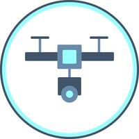 design de ícone de vetor de drone