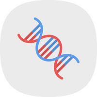 design de ícone de vetor de dna