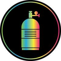 design de ícone de vetor de tanque de oxigênio