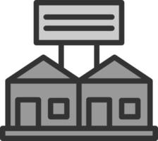 design de ícone de vetor de motel