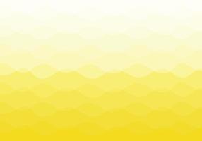 um fundo abstrato composto por linhas onduladas sobrepostas. gradiente de amarelo claro para escuro vetor