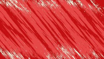 desenho abstrato arranhão fundo de textura grunge vermelho vetor