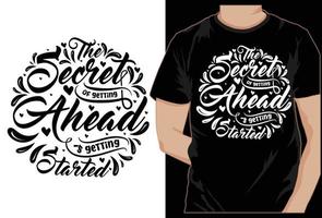 tipografia design de camisetas artes, vetor