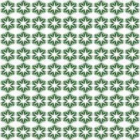 imagem vetorial de um padrão de estrela hexagonal com folhas de palmeira decorativas nas bordas, adequado como plano de fundo e também adequado para preencher objetos com padrões de cores ou com as cores de uma imagem vetor
