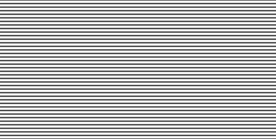 padrão perfeito de linhas horizontais brancas pretas vetor