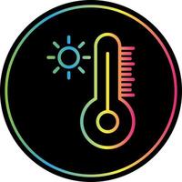 design de ícone de vetor de temperatura