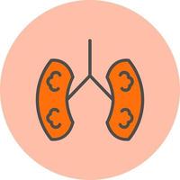design de ícone de vetor de rins