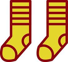 design de ícone de vetor de meias