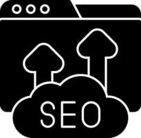 design de ícone de vetor seo