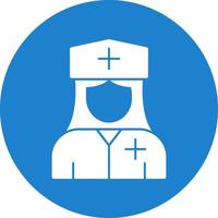 design de ícone de vetor de enfermeira