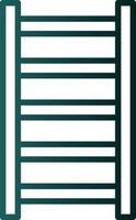 design de ícone de vetor de escada de passo