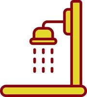 design de ícone de vetor de chuveiro