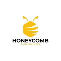 vetor de ícone de logotipo de mel isolado