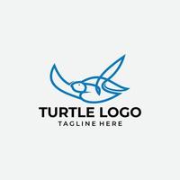 vetor de ícone de logotipo de tartaruga isolado