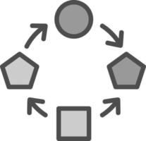 design de ícone de vetor de adaptação
