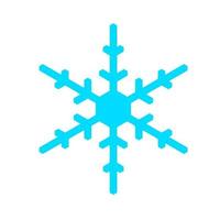 ícone de floco de neve do vetor. ilustração para web vetor