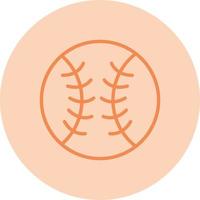 ícone de vetor de bola de base